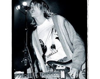 Kurt Cobain, Nirvana - Original Druck in limitierter Auflage
