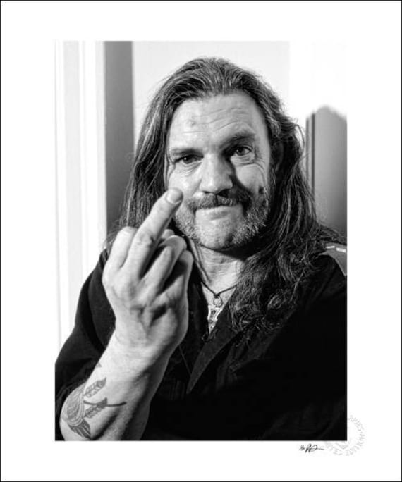 Motorhead, Lemmy - Original Limited Edition Print - Etsy