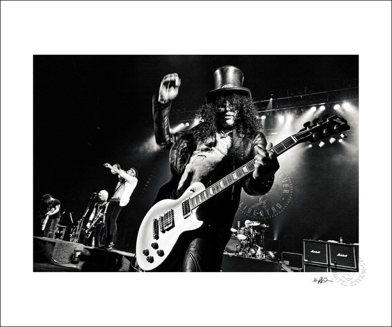 Slash, Velvet Revolver - Original Limited Edition Print - Etsy