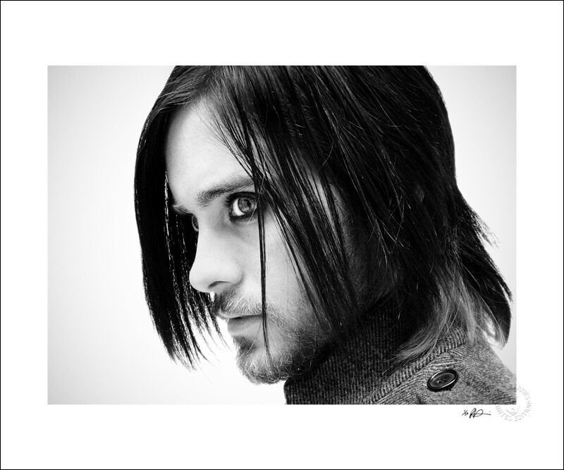 ジャレッド・レト　サーティー・セカンズ・トゥー・マーズ直筆サイン色紙 30 SECONDS TO MARS Jared Leto SIGNED Vinyl Album TAMPA