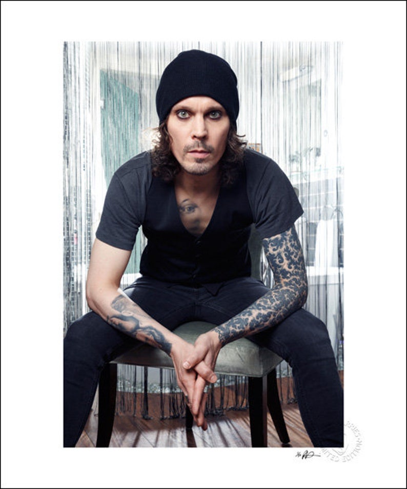 Ville Valo, HIM Original Limited Edition Print image 1