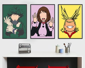 My Hero Academia Art Etsy