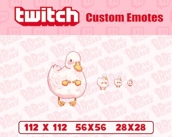 Twitch Emote- Shy Duck