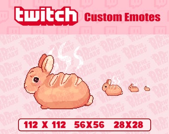 Twitch Emote- Hot Buns