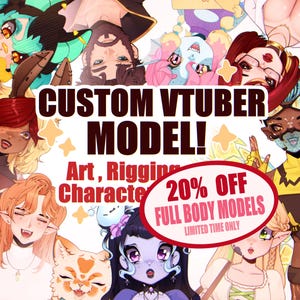 Eigenes Vtuber Model (Live 2D, Art und Takelung)