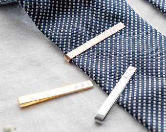 Personalised Tie Clip • Personalised Gift • Gift For Him • Mother's Day Gift • Bloom Boutique