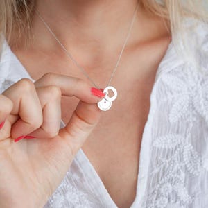 Personalised Secret Message Heart Birthstone Necklace • Personalised Necklace • Gift For Her • Wedding Gift • Bloom Boutique