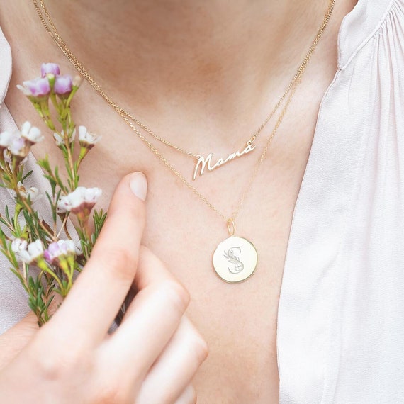 The rise of the Mum necklace and our top personalised necklace picks f -  Lulu + Belle Jewellery