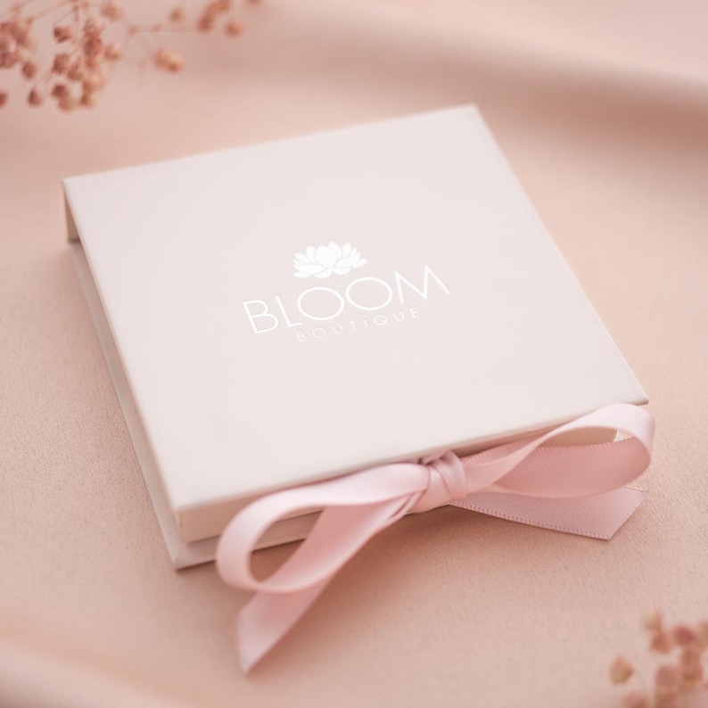 Flower Charm and November Birthstone Personalised Slider Bracelet Citrine Birthstone Gift For Her Wedding Gift Bloom Boutique image 4