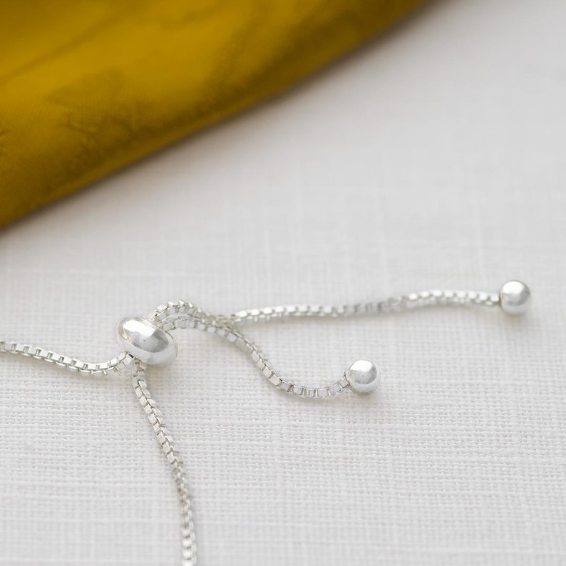 Alida Triple Heart Slider Personalised Bracelet
