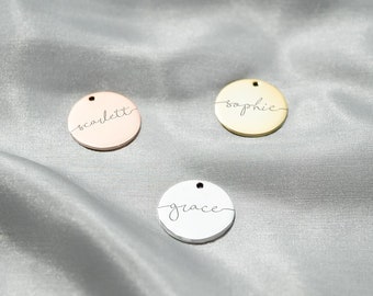 Fügen Sie einen personalisierten Esme-Charm hinzu • Fügen Sie Charms hinzu • Geschenk für Sie • Geburtstagsgeschenk • Bloom Boutique