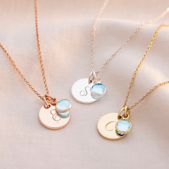 Bloom boutique cheap personalised necklace