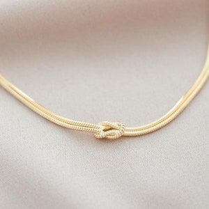 Gold Plated Sterling Silver Infinity Knot Personalised Bracelet