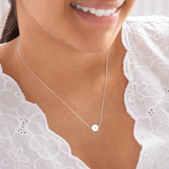 Initial 2024 personalised necklace