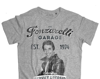 T-shirt homme Fonzarelli Garage - Fonzie & Happy Days