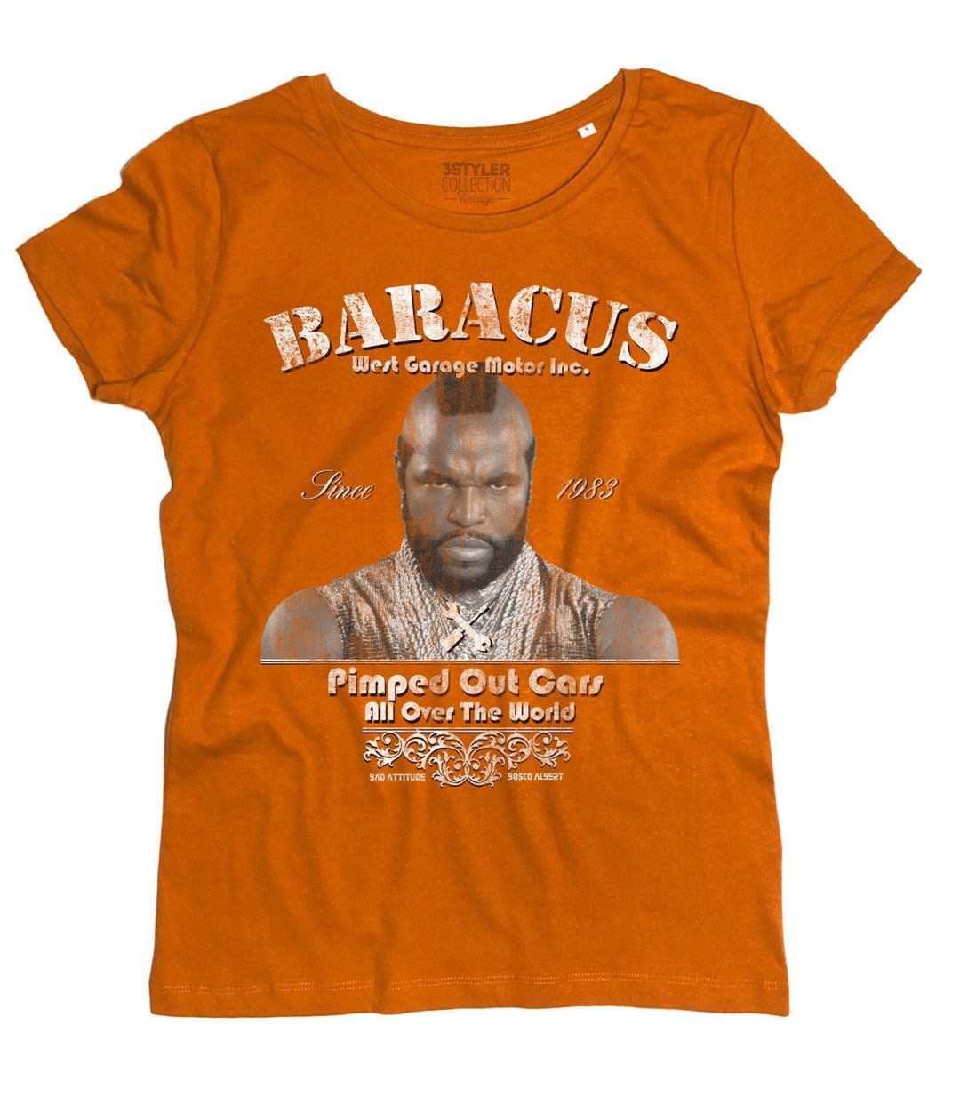 Women s T shirt Mr T Pe Baracus A team Etsy