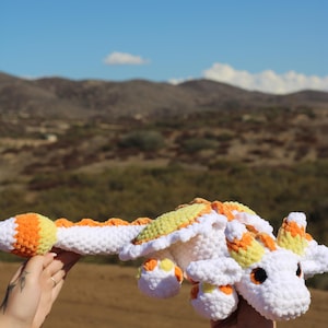 Candy Corn Dragon Pattern