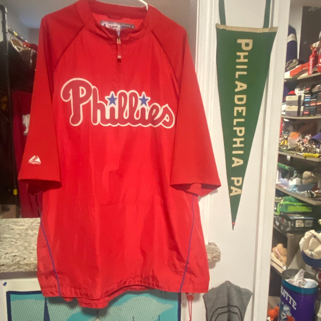 Majestic batting jacket hotsell