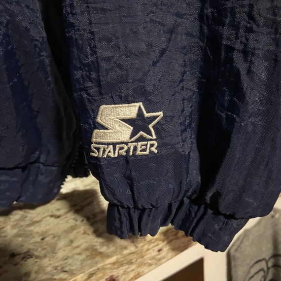 North Carolina Tarheels Pullover Starter Jacket Gem