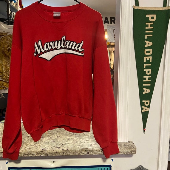 Maryland Terrapins Pullover Crewneck Sweatshirt