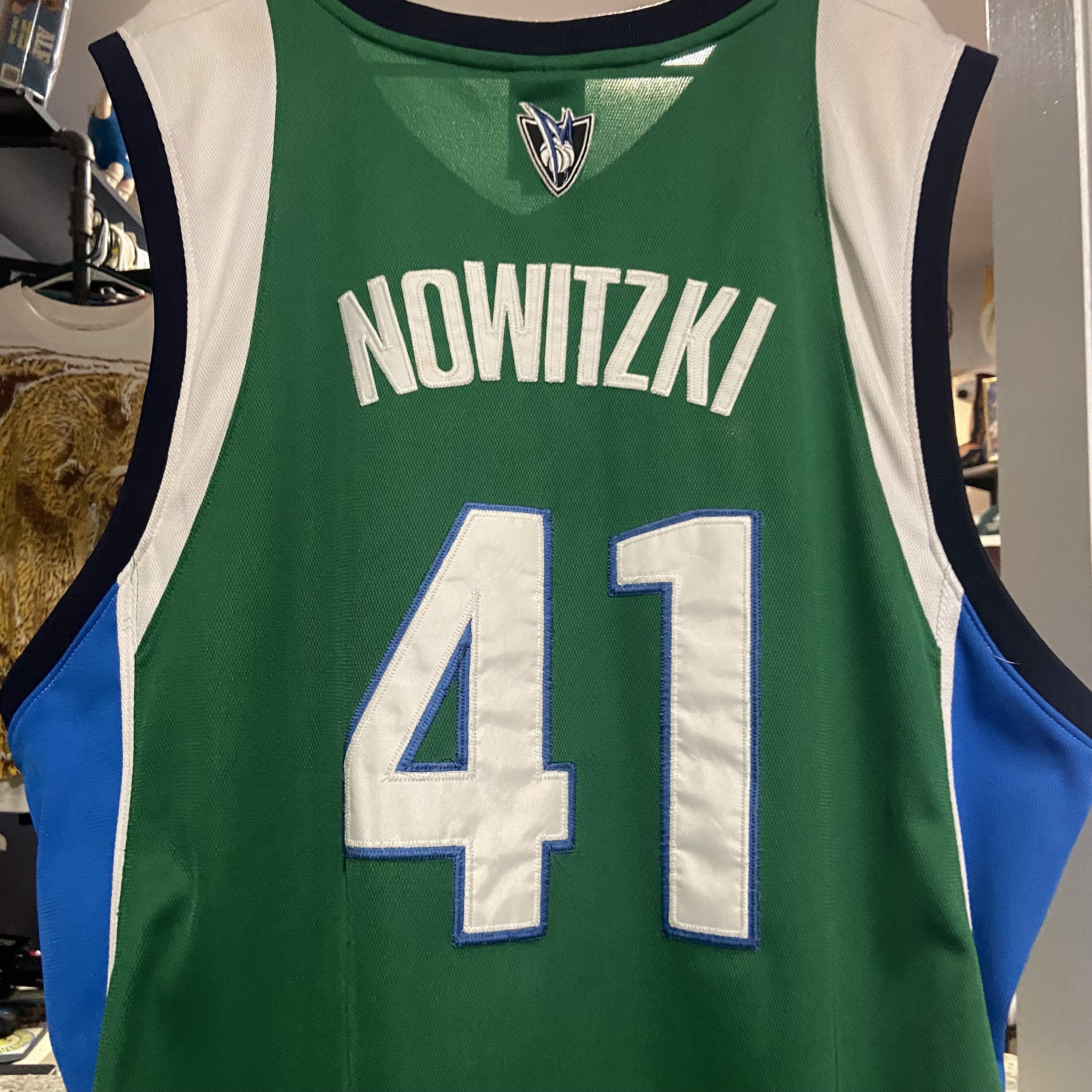Dirk nowitzki green jersey hotsell