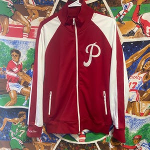 Philadelphia Phillies Full Zip Track Jacket