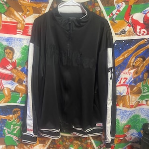 Philadelphia Phillies Black Track Jacket