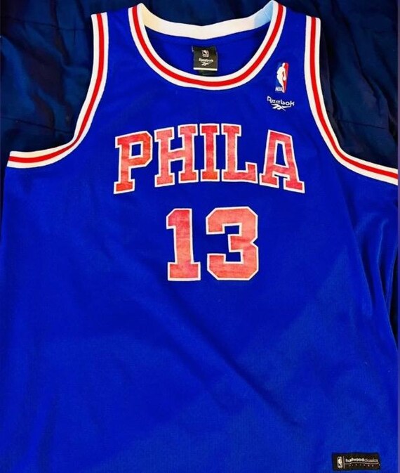 Philadephia 76ers Wilt Chamberlain Basketball Jersey Canada