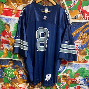 Dallas Cowboys Troy Aikman Authentic Football Jersey