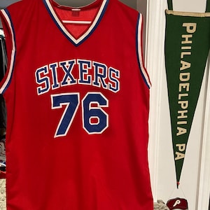 Vintage Philadelphia 76ers Basketball Jersey