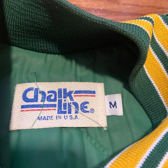 Chalkline Green Bay Packers Satin Jacket - Etsy Israel