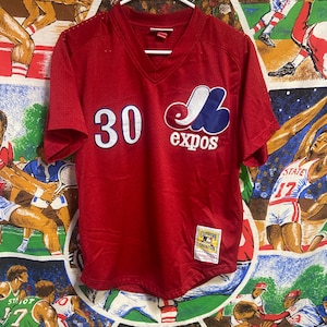 Montreal Expos Tim Raines Baseball Jersey