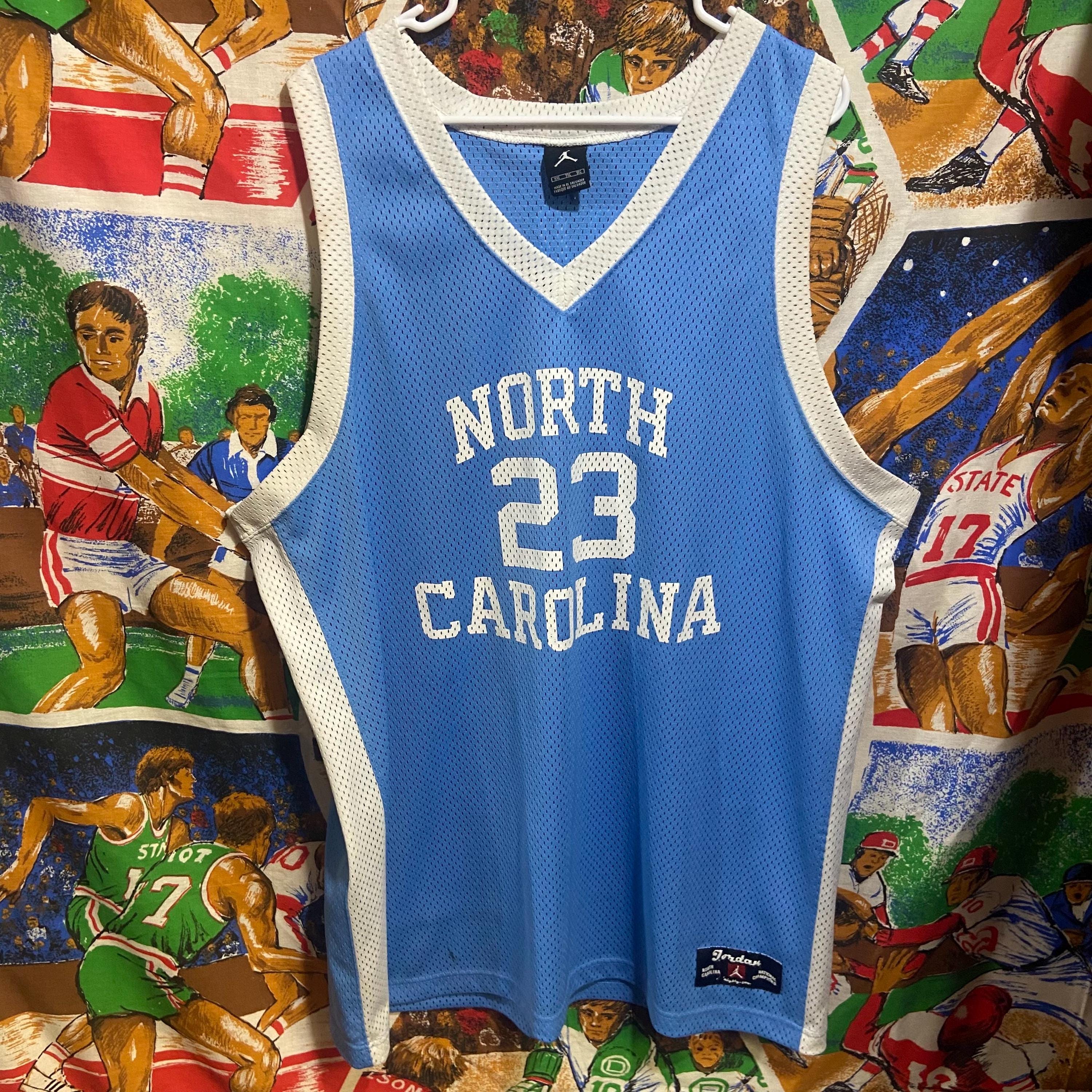 michael jordan north carolina jersey authentic