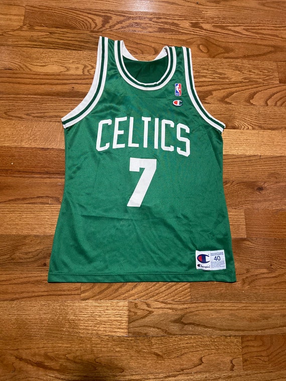 Vintage Mens Medium Size 40 Green Boston Celtics D