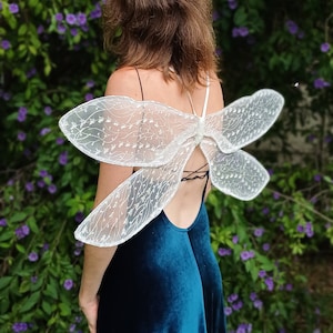 Lace Medium Dragonfly Fairy wings for Adults or Children, Dragonfly cosplay, Bridesmaids wings, Flowergirl Dragonfly wings