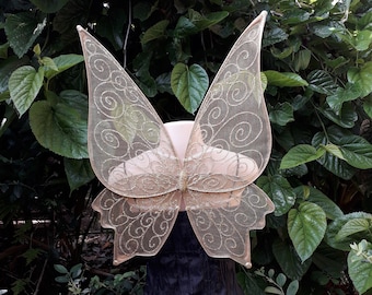 Medium Childrens Fairy Wings for Flower girls, Fancy dress and Halloween