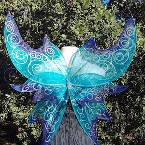 Fairy Queen Large Adult Organza Fairy Wings (Fairy queen wings available in any color)