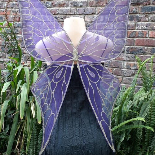 Pixie Wings for Adults - Pixie, Elven, Fairy wings for Halloween, Fairy weddings and events