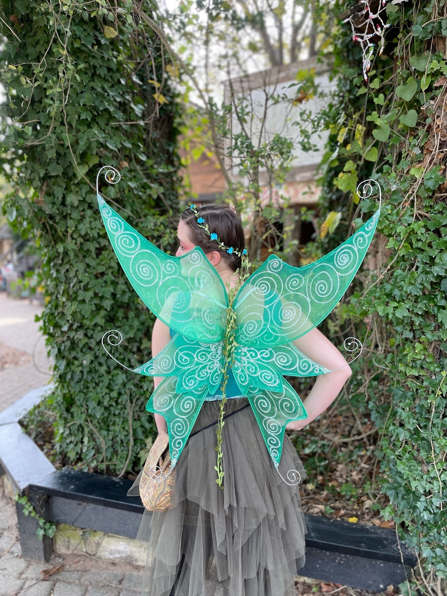 Titania Large Adult Organza Fairy Wings fairy Queen Wings Etsy