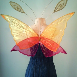 Fairy Wings in Chrysalis Style for Children, Fairy Bridesmaids,Fairy Flower girls, Fairy weddings