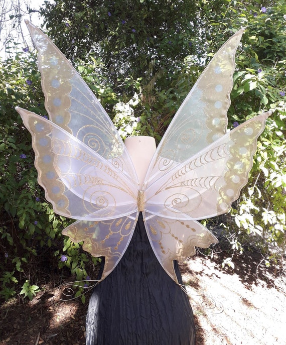 Fun Costumes Dark Fairy Wings Standard