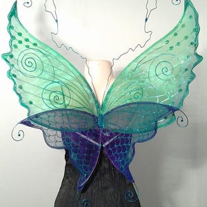 Mermaid Water Nymph Fairy Wings for Adults - Faerie Mermaid Wings