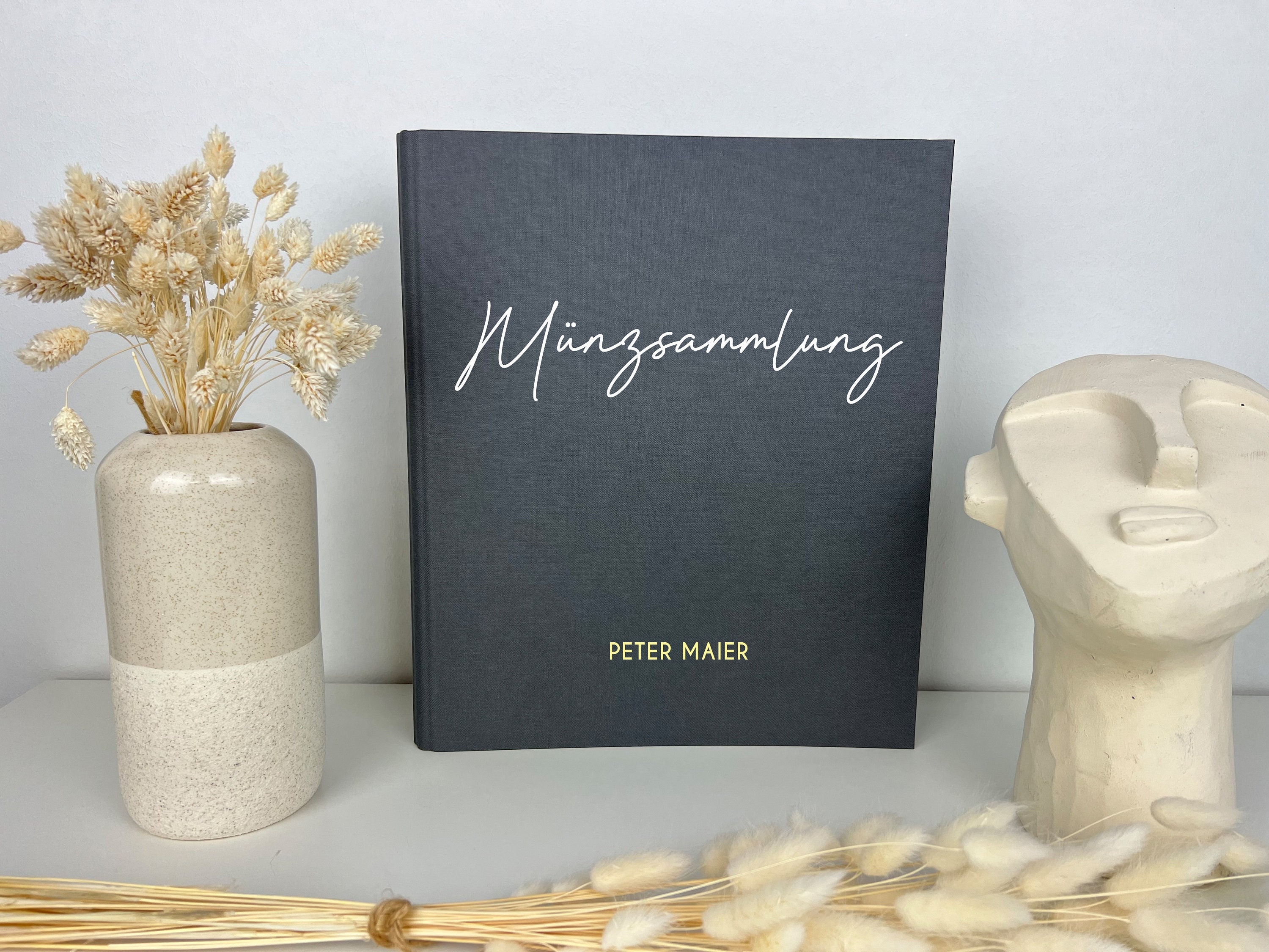 Personalisiertes T-Shirt Mit Foto-Collage & Text – Selbst Gestalten Als Geschenk Für Männer, Nachhaltig & Fair Produziert