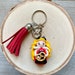 Alsacian Keychain - Polymer Clay Keychain - Fimo Keychain - Alsacian ...