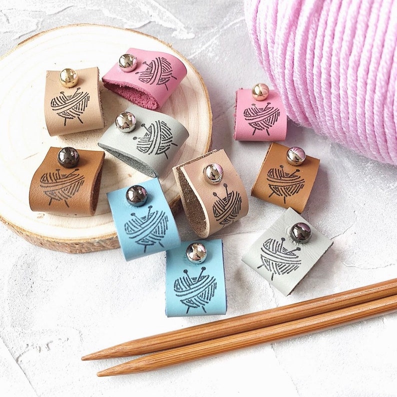 Rivet leather Labels Ready to ship Leather Labels Leather Etsy