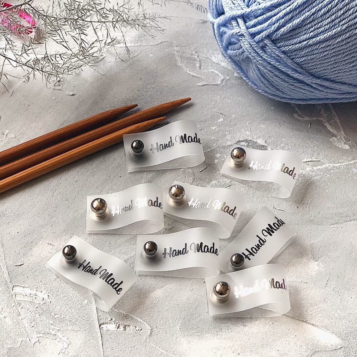 Rivet fabric silicone Labels Rivet fabric labelsSilicone Etsy