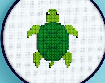 Schildpad kruissteekpatroon - schildpad kruissteek - oceaanschildpad kruissteekpatroon - zeeschildpad kruissteekpatroon - schildpadsteek pdf