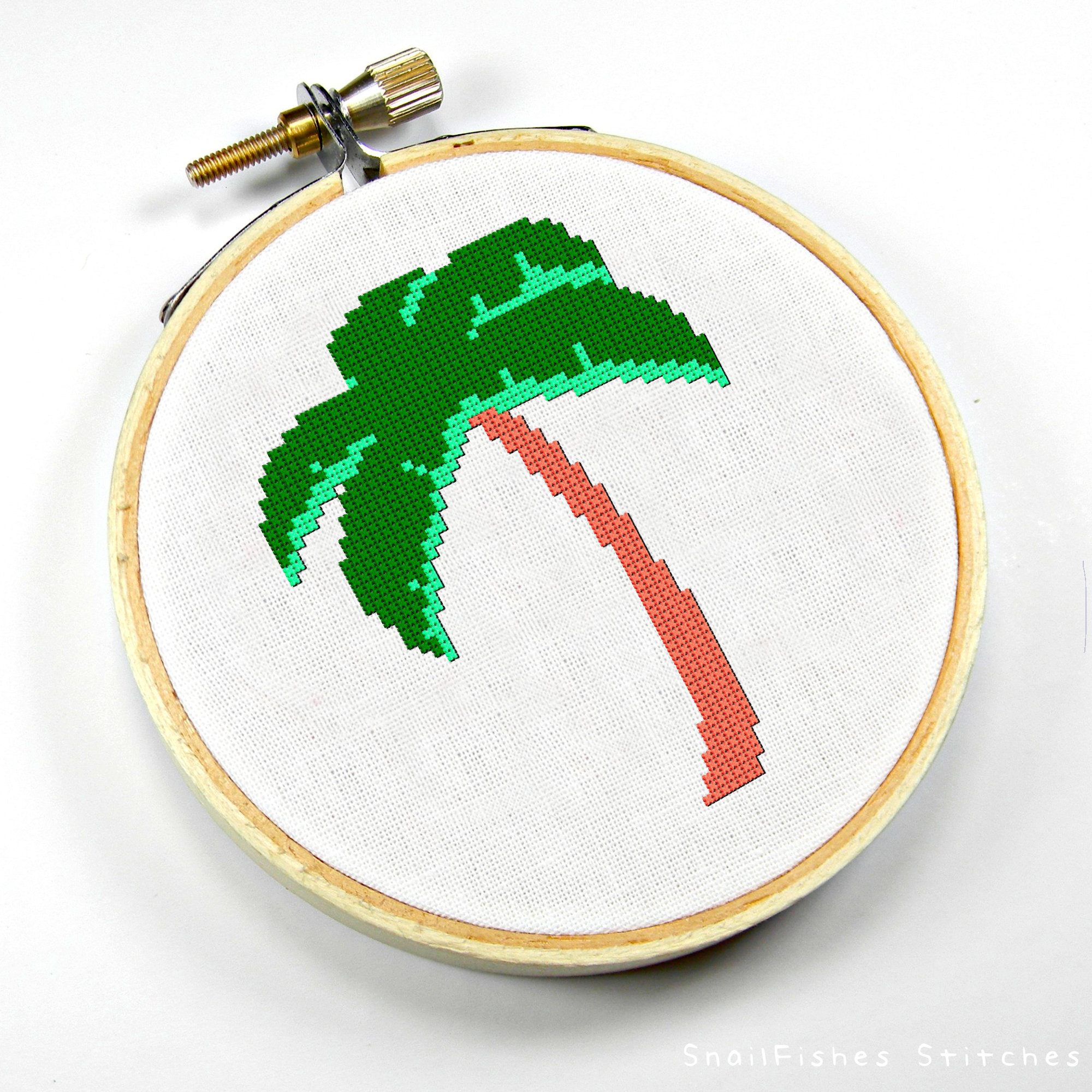 Palm Tree Cross Stitch Pattern Palm Tree Cross Stitch - Etsy