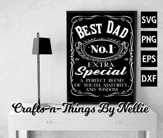 Download Best Dad No 1 SVG | Etsy