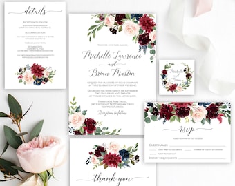 Marriage ceremony invitation printable Etsy graphic about Etsy Wedding Invitations Printable referred to as Wedding ceremony invitation printable Etsy